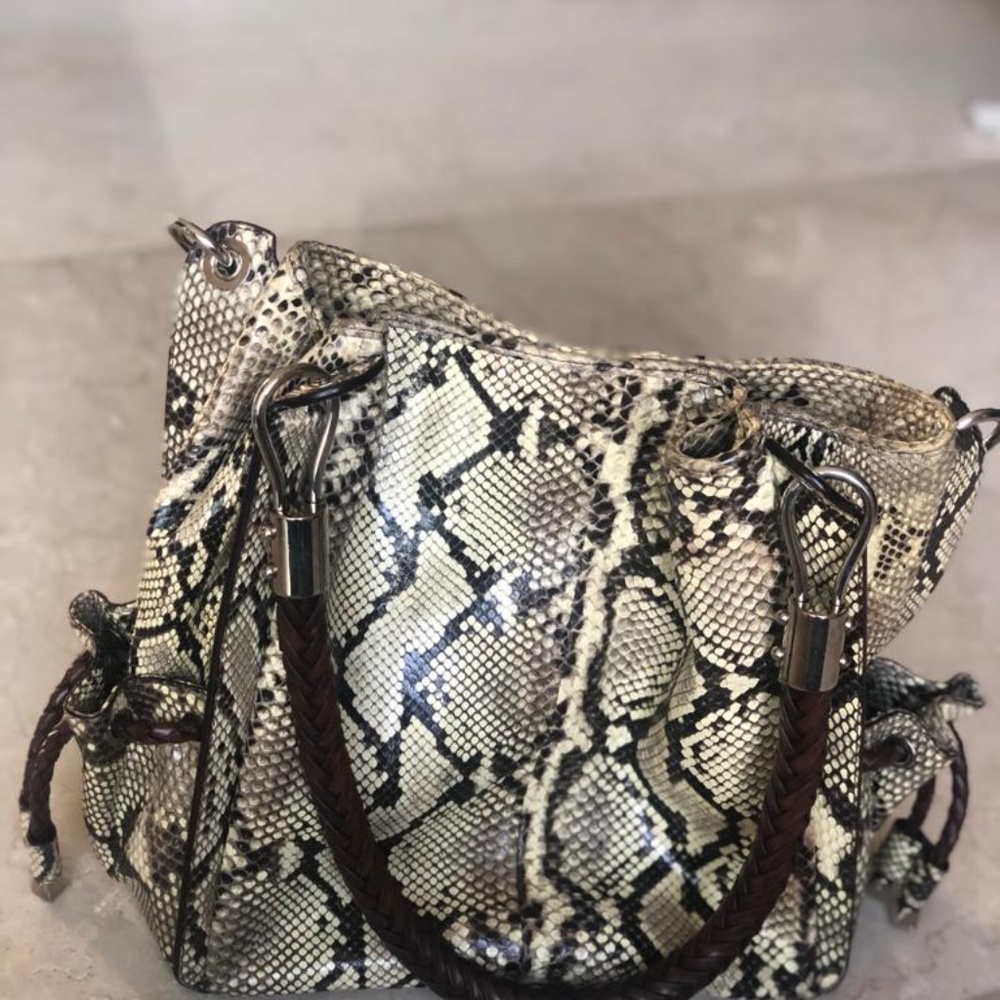 Michael Kors genuine python skin